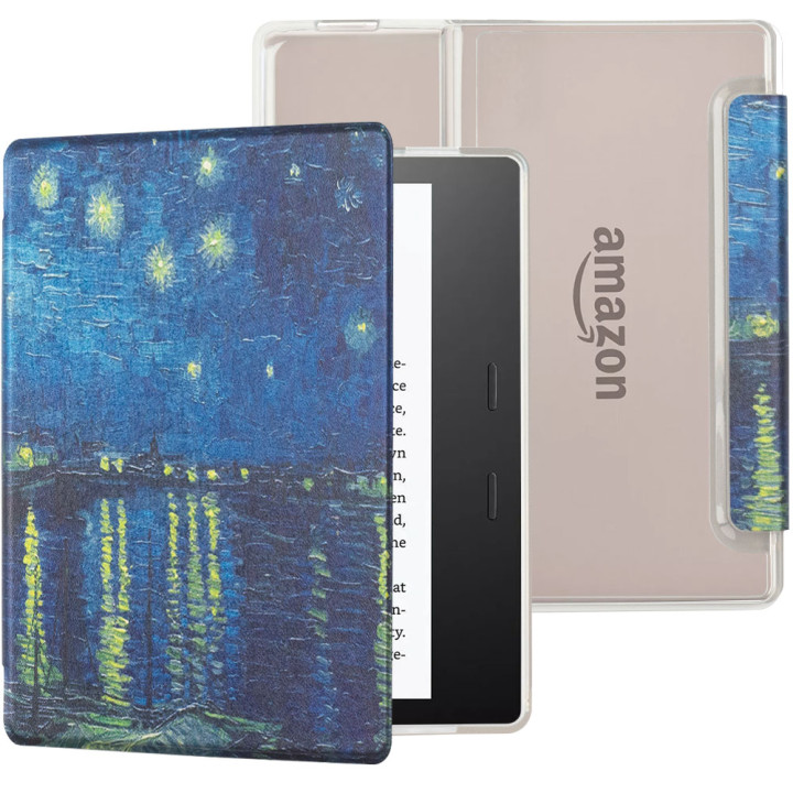 Чохол Galeo Clear Back Print для Amazon Kindle Oasis 2017 / 2019 Van Gogh