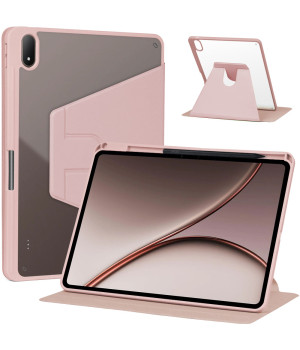 Чохол для OnePlus Pad 4 13.2" (2026) / OPPO Pad 5 Pro Galeo Hybrid Rotating Stand Pink