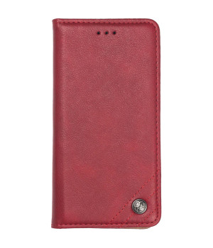 Чохол-книжка Galeo Leather Wallet для Xiaomi Redmi Note 8 Red