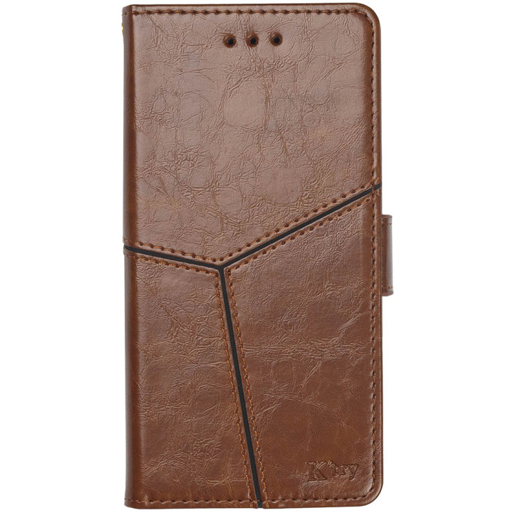 Чехол-книжка K'try Premium Folio для Xiaomi Redmi Note 8 Brown