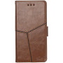 Чехол-книжка K'try Premium Folio для Xiaomi Redmi Note 8 Brown