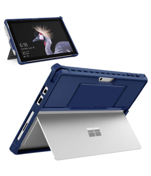 Противоударный чехол MoKo All-in-One Rugged Case для Microsoft Surface Pro 4/5/6/7 Blue