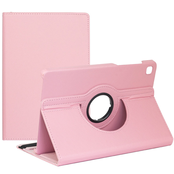 Поворотный чехол для Samsung Galaxy Tab S6 Lite SM-P610, SM-P615 Pink