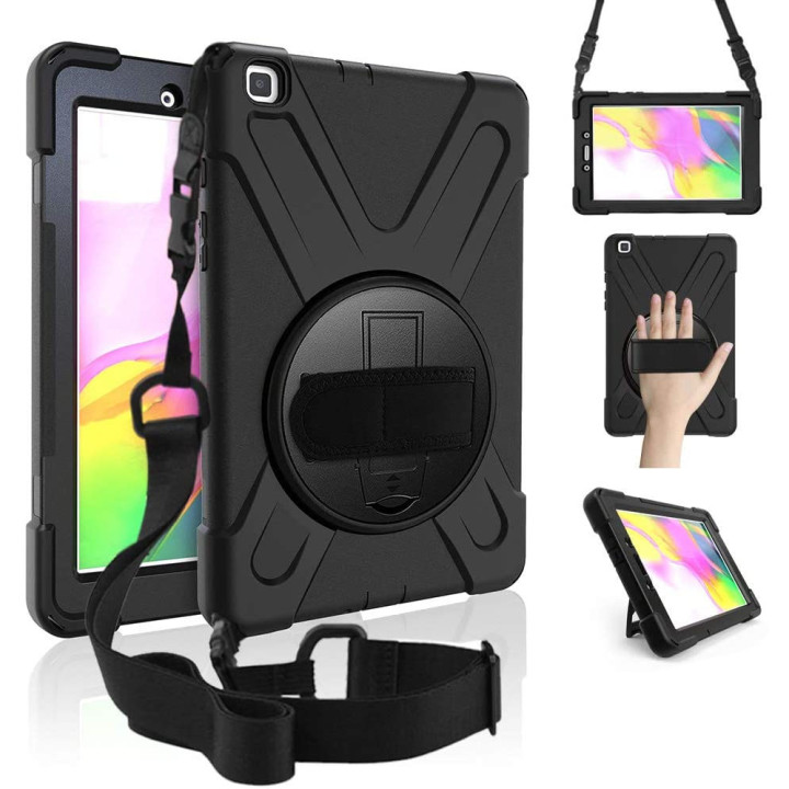 Протиударний чохол Galeo Heavy Duty для Samsung Galaxy Tab A 8.0 (2019) SM-T290, SM-T295 Black
