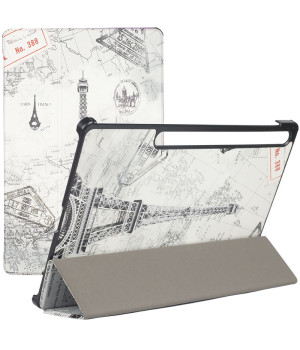 Чехол Galeo Slimline Print для Samsung Galaxy Tab S7 Plus 12.4" (2020) SM-T970, SM-T975 Paris
