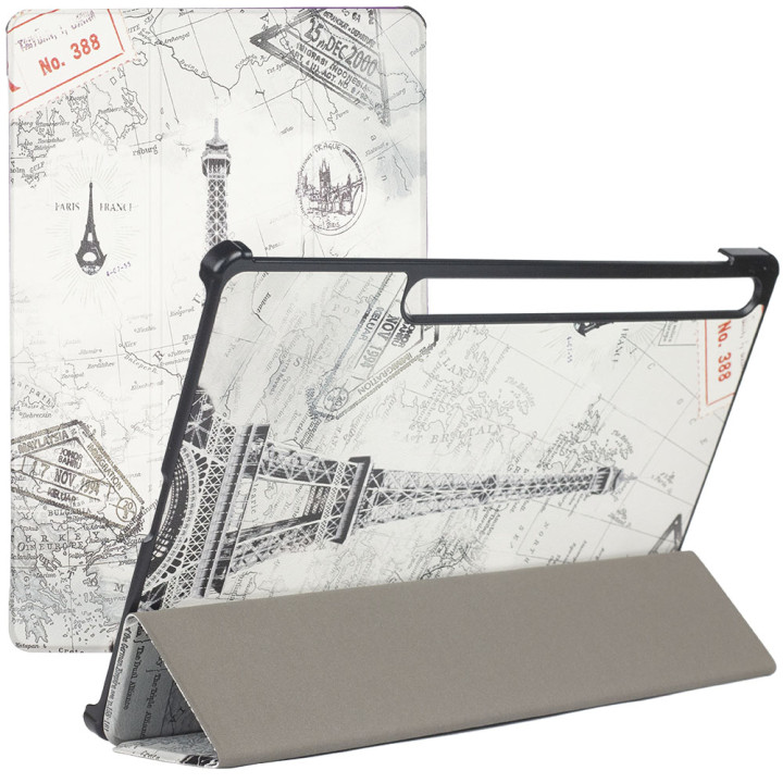 Чехол Galeo Slimline Print для Samsung Galaxy Tab S7 Plus 12.4" (2020) SM-T970, SM-T975 Paris