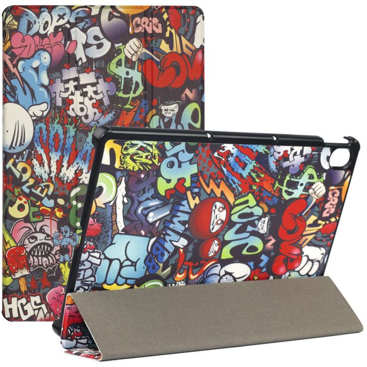 Чехол Galeo Slimline Print для Lenovo Tab P11 TB-J606F, TB-J606X Graffiti