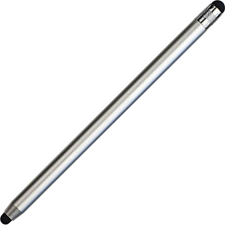 Стилус для смартфона / планшета Galeo 2 Tips (8mm + 4 mm) Silver