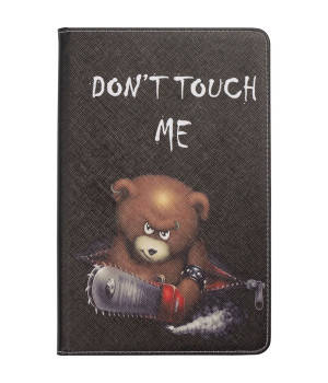 Чехол Galeo Classy Printed Stand для Samsung Galaxy Tab S6 Lite SM-P610, P615 Angry Bear
