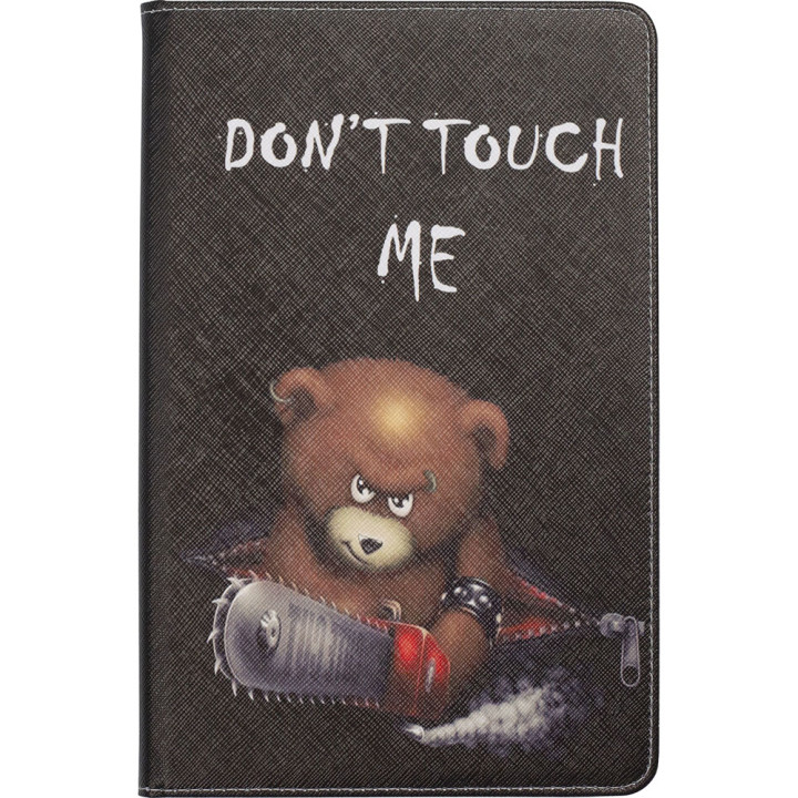 Чехол Galeo Classy Printed Stand для Samsung Galaxy Tab S6 Lite SM-P610, P615 Angry Bear