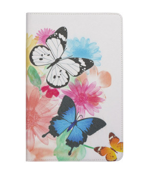 Чехол Galeo Classy Printed Stand для Samsung Galaxy Tab S6 Lite SM-P610, P615 Butterflies