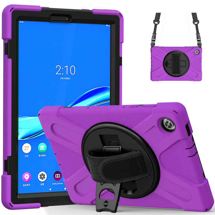 Протиударний чохол Galeo Heavy Duty для Lenovo Tab M10 HD 2nd Gen TB-X306F, TB-X306X Purple