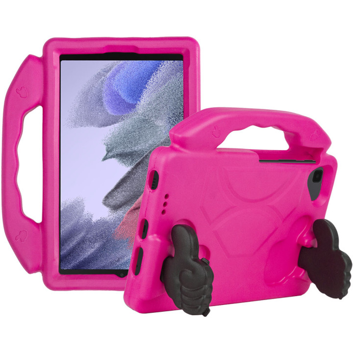 Дитячий чохол Galeo Thumbs Stand для Samsung Glalaxy Tab A7 Lite 8.7 (2021) SM-T220. SM-T225 Hotpink