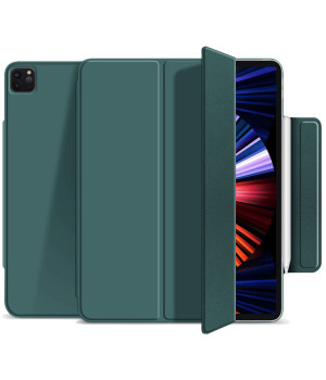 Чехол ZOYU Magnetic Buckle Series для Apple iPad Pro 12.9 M1 (2021) Dark Green