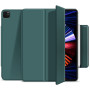 Чехол ZOYU Magnetic Buckle Series для Apple iPad Pro 12.9 M1 (2021) Dark Green