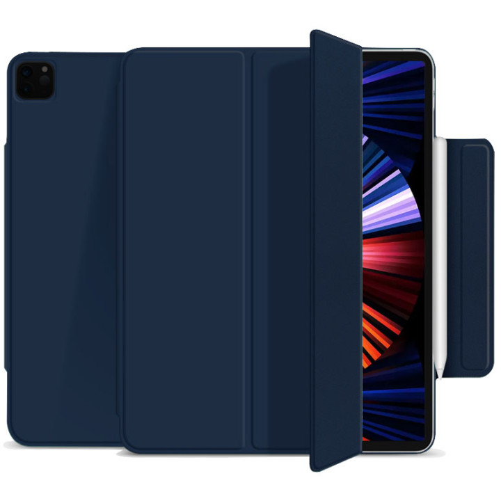Чохол ZOYU Magnetic Buckle Series для Apple iPad Pro 12.9 M1 (2021) Navy Blue