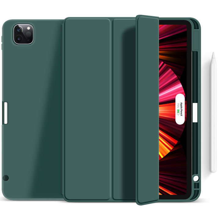 Чехол ZOYU Flex with Pencil Holder для Aplle iPad Pro 11 (2021) Dark Green