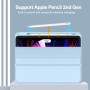 Чехол ZOYU Flex with Pencil Holder для Apple iPad Pro 12.9 M1 (2021) Light Blue