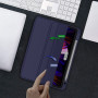 Чехол ZOYU Flex with Pencil Holder для Apple iPad Pro 12.9 M1 (2021) Navy Blue