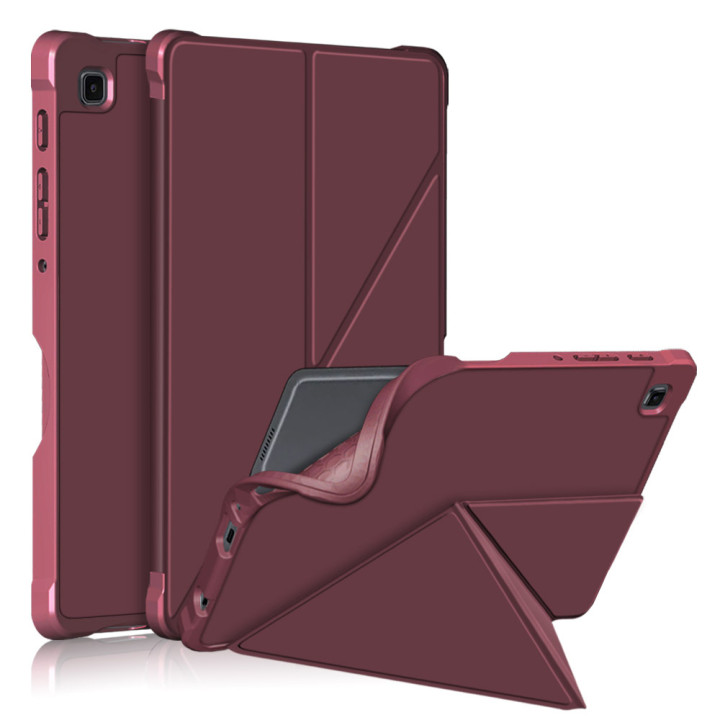 Чехол Galeo TPU Origami для Samsung Glalaxy Tab A7 Lite 8.7" SM-T220, SM-T225 Wine Red