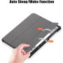 Чехол Slimline Portfolio для Lenovo Tab K10 TB-X6C6F, TB-X6C6X Grey