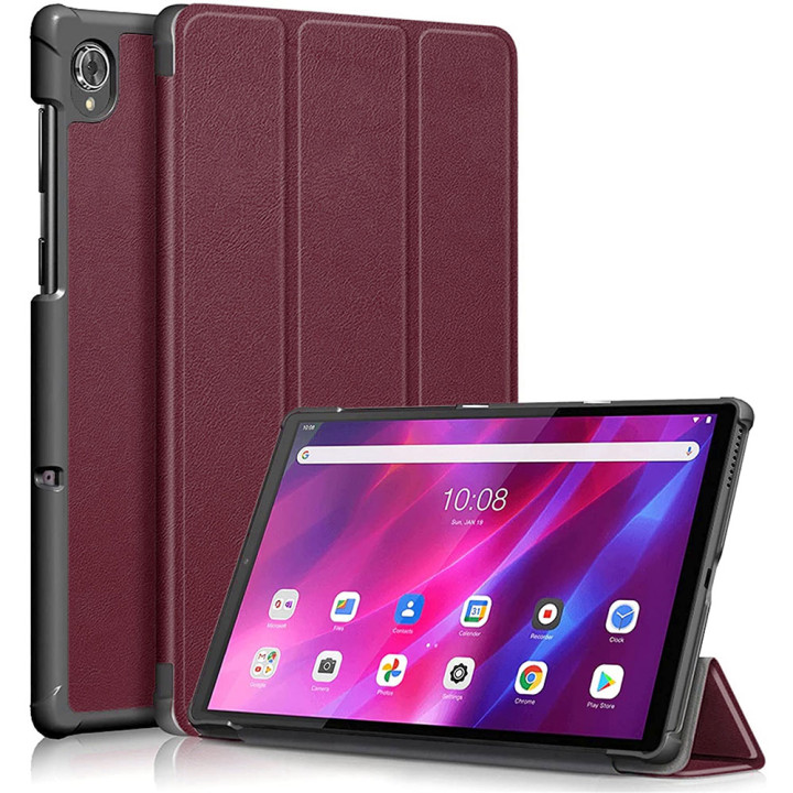 Чохол Slimline Portfolio для Lenovo Tab K10 TB-X6C6F, TB-X6C6X Wine Red