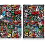 Чохол Slimline Print для Lenovo Tab K10 TB-X6C6F, TB-X6C6X Graffiti