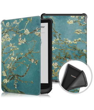 Чохол Galeo TPU Print для Pocketbook 606, 628 Touch Lux 5, 633 Color Almond Blossom