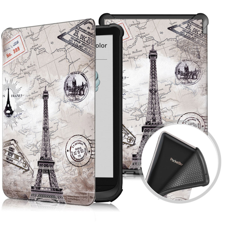 Чохол Galeo TPU Print для Pocketbook 606, 628 Touch Lux 5, 633 Color Paris