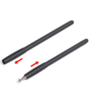 Стилус для планшета / смартфона Galeo Slider Capacitive Pen 2-in-1 Black