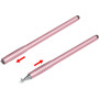 Стилус для планшета / смартфона Galeo Slider Capacitive Pen 2-in-1 Pink