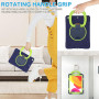 Чохол з ручкою-підставкою Galeo Anti-Drop для Apple iPad 9/8/7 10.2" (2021/2020/2019) Navy/Green