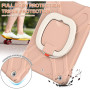 Чохол з ручкою-підставкою Galeo Anti-Drop для Apple iPad 9/8/7 10.2" (2021/2020/2019) Pink/White