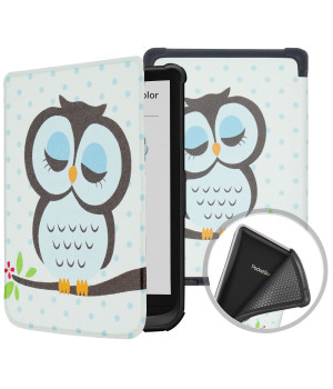Чехол Galeo TPU Print для Pocketbook 606, 628 Touch Lux 5, 633 Color Owl