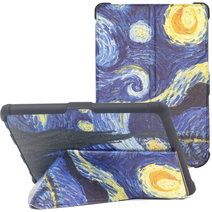 Чохол Galeo TPU Origami для Pocketbook 616, 627, 632 Van Gogh