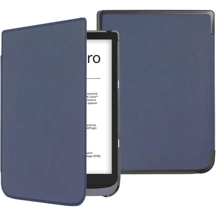 Чохол Glaleo Slimline для Pocketbook 740 Inkpad 3 / Color / Pro Navy Blue