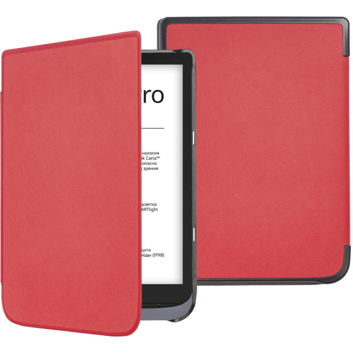 Чохол Glaleo Slimline для Pocketbook 740 Inkpad 3 / Color / Pro Red