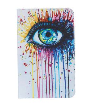 Чехол Galeo Classy Printed Stand для Samsung Galaxy Tab E 9.6 SM-T560, T561 Eye