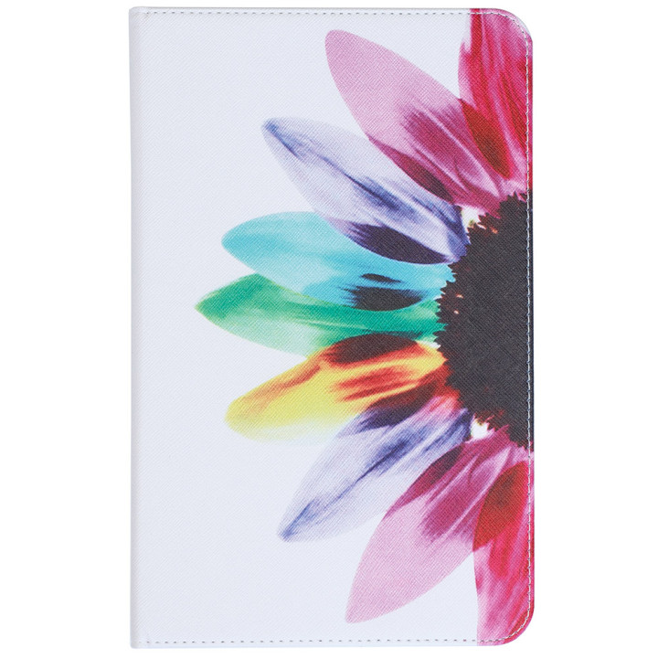 Чехол Galeo Classy Printed Stand для Samsung Galaxy Tab E 9.6 SM-T560, T561 Flower