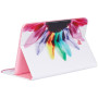 Чехол Galeo Classy Printed Stand для Samsung Galaxy Tab E 9.6 SM-T560, T561 Flower