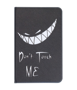 Чехол Galeo Classy Printed Stand для Samsung Galaxy Tab E 9.6 SM-T560, T561 Don't Touch!