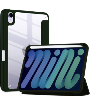 Чохол ZOYU Hybrid Case with Pencil Holder для Apple iPad mini 6 (2021) Dark Green