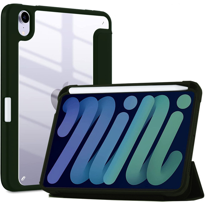 Чохол ZOYU Hybrid Case with Pencil Holder для Apple iPad mini 6 (2021) Dark Green