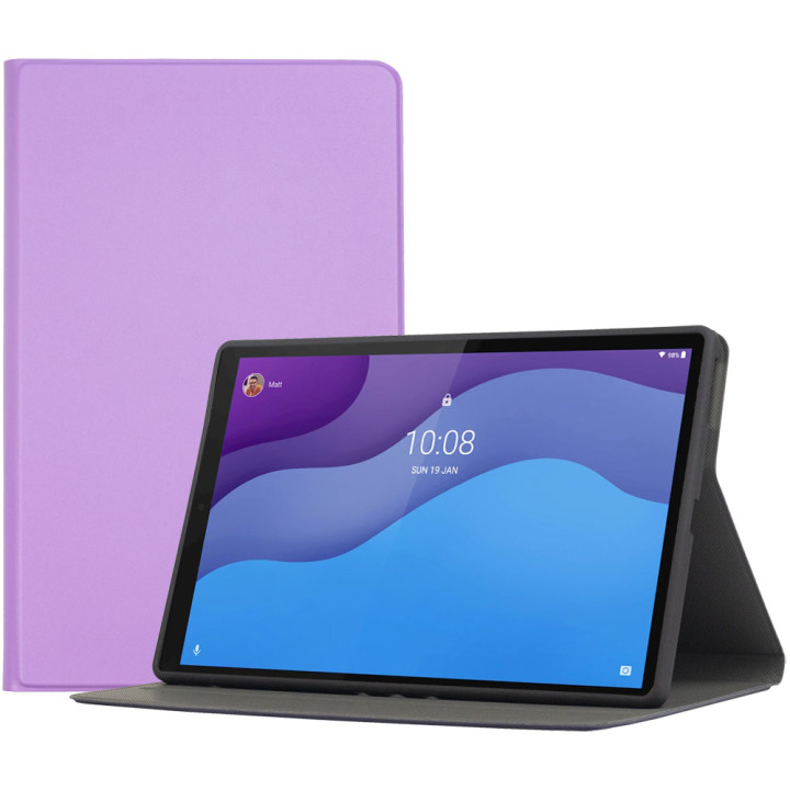 Чохол Galeo TPU Stand для Lenovo Tab M10 HD 2nd Gen TB-X306F, TB-X306X Lavender