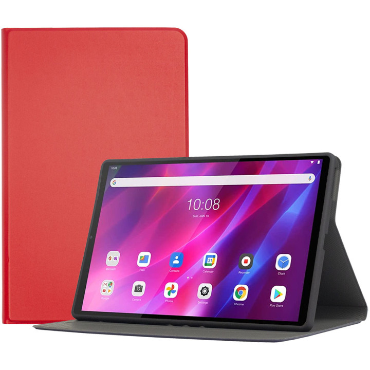 Чехол Galeo TPU Stand для Lenovo Tab M10 Plus TB-X606 / Tab K10 TB-X6C6 Red