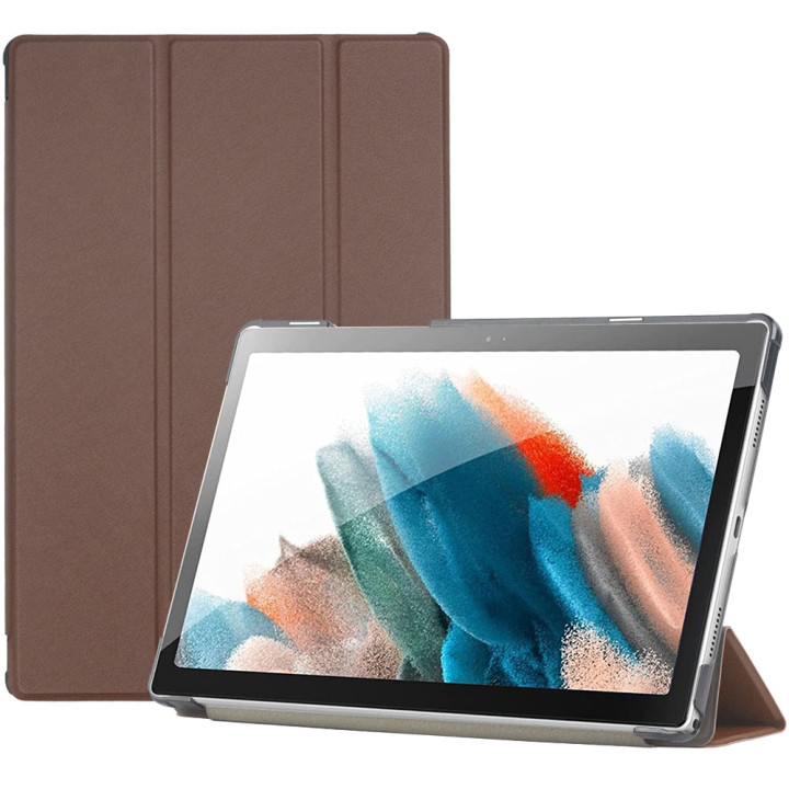 Чехол Slimline Portfolio для Samsung Galaxy Tab A8 10.5 SM-X200, SM-X205 Brown