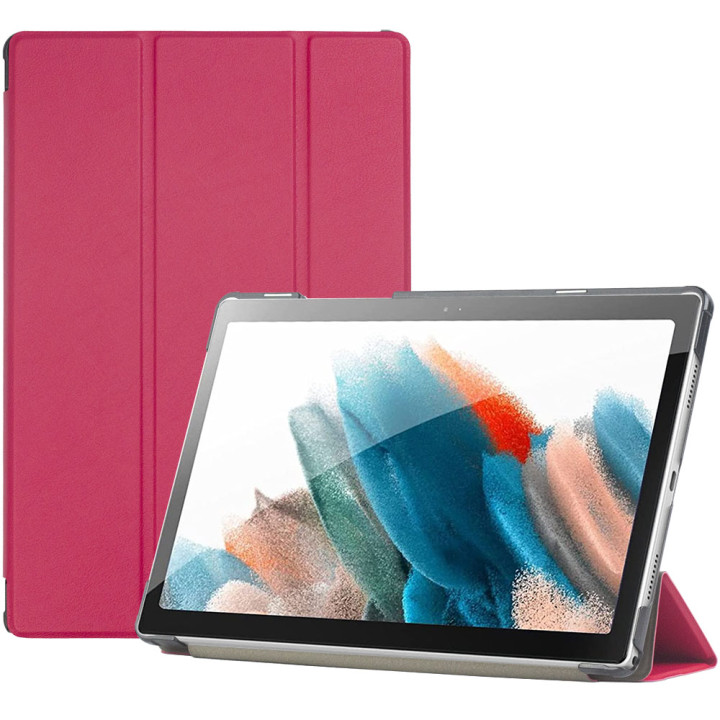 Чехол Slimline Portfolio для Samsung Galaxy Tab A8 10.5 SM-X200, SM-X205 Hotpink