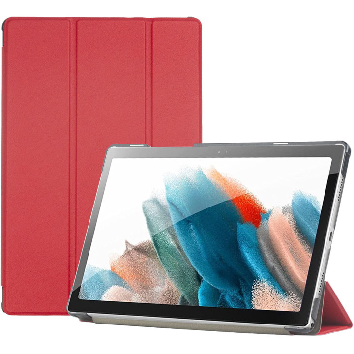 Чехол Slimline Portfolio для Samsung Galaxy Tab A8 10.5 SM-X200, SM-X205 Red