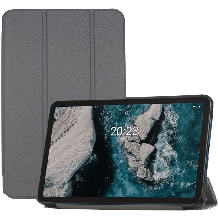 Чохол Galeo Slimline Portfolio для Nokia T20 Grey