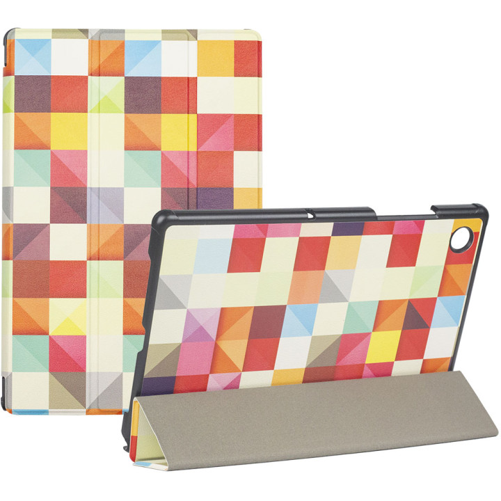 Чехол Slimline Print для Samsung Galaxy Tab A8 10.5 SM-X200, SM-X205 Colour Blocks